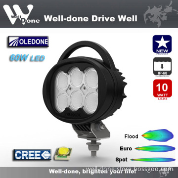 60W LED Work Light / LED Work Lamp / LED Utility Light.